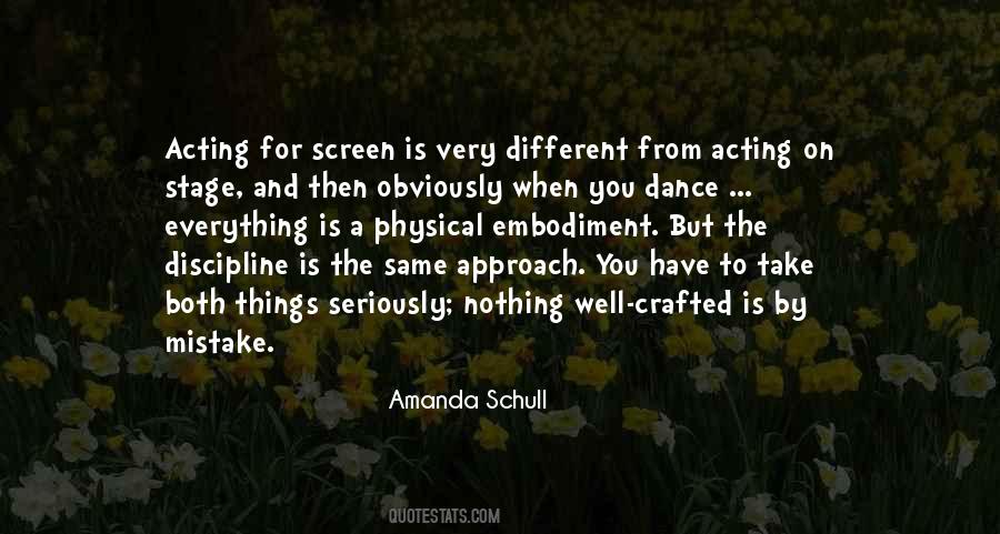 Amanda Schull Quotes #1679381