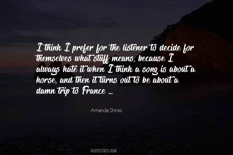 Amanda Shires Quotes #341255