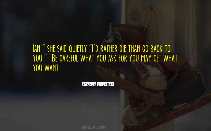 Amanda Stephan Quotes #1569626
