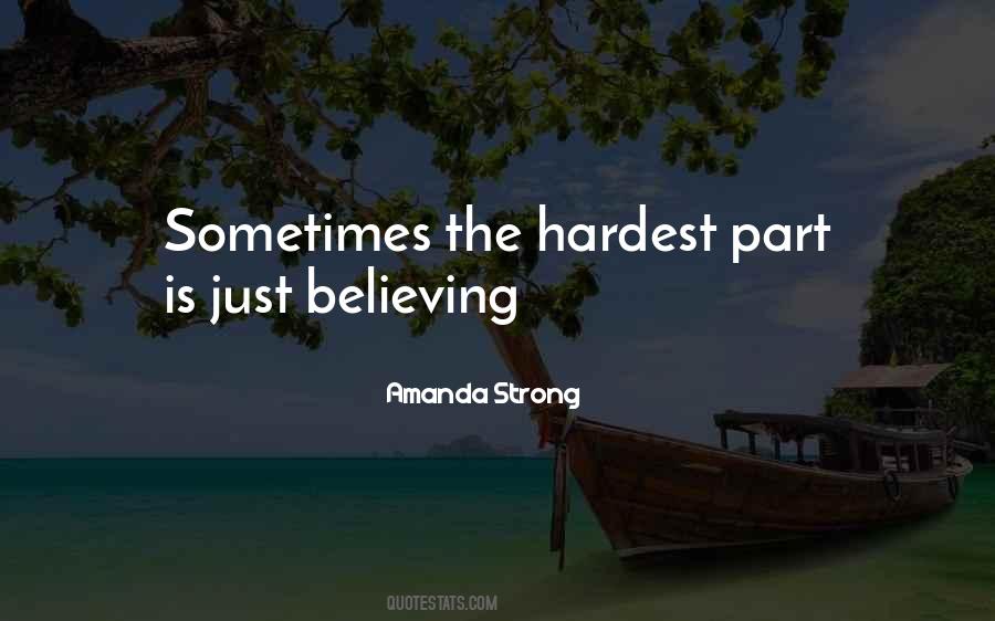 Amanda Strong Quotes #509311