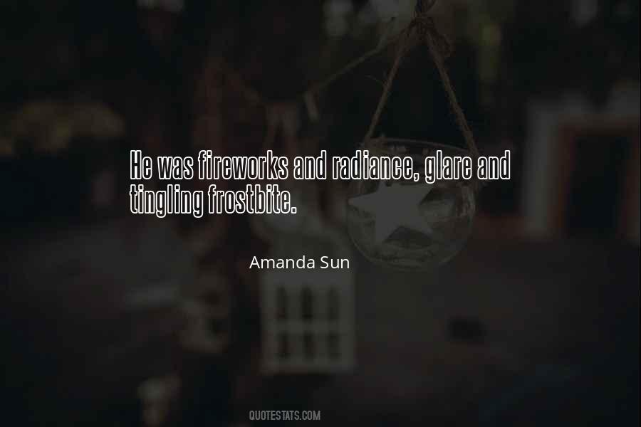 Amanda Sun Quotes #407588