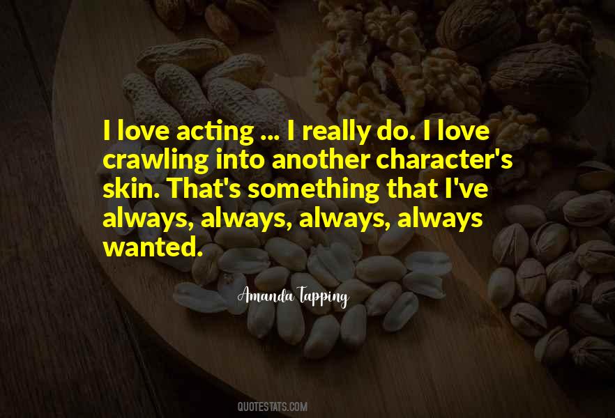 Amanda Tapping Quotes #990406