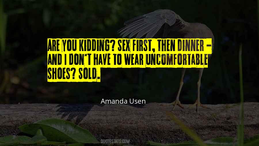 Amanda Usen Quotes #1641597