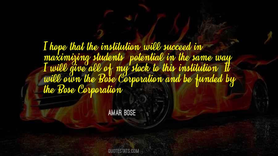 Amar Bose Quotes #648868