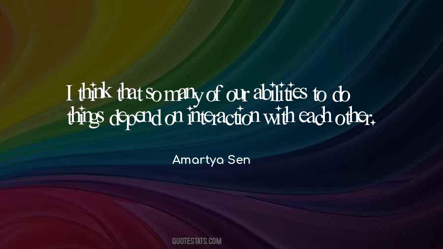 Amartya Sen Quotes #1062529