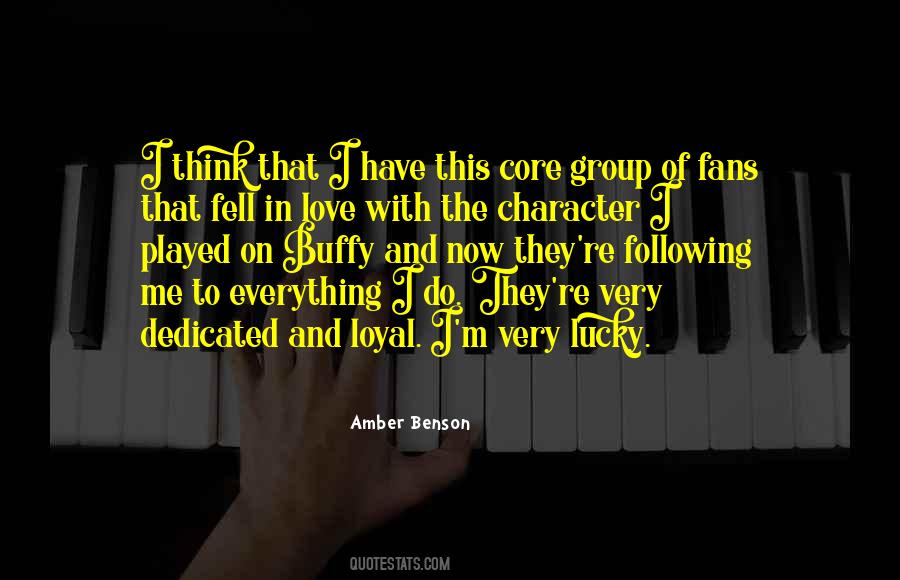 Amber Benson Quotes #13896