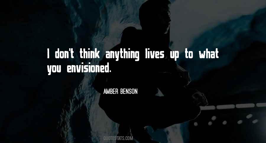 Amber Benson Quotes #415373