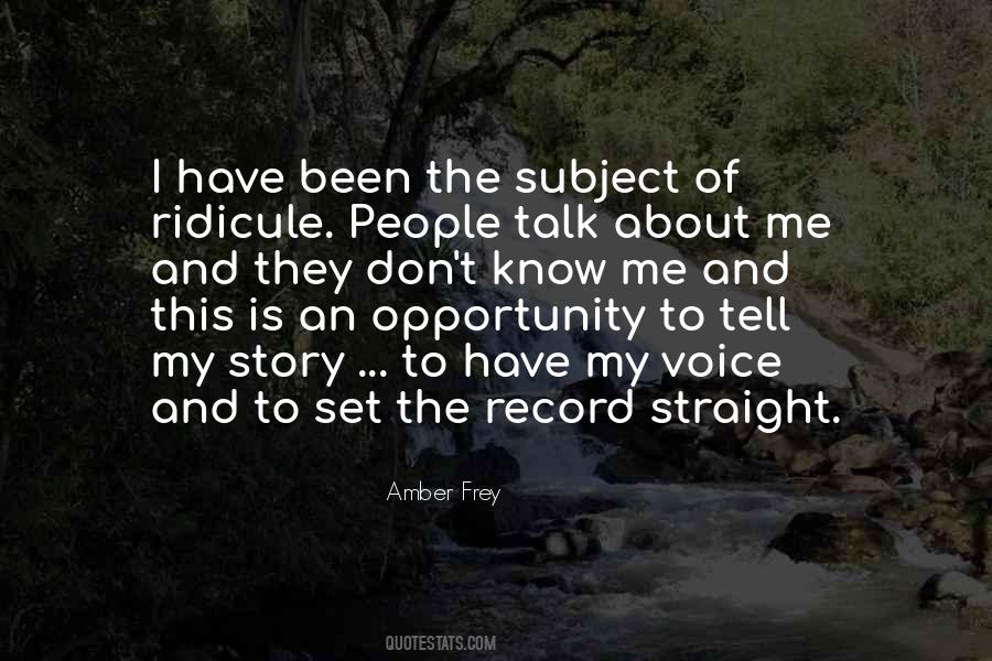 Amber Frey Quotes #824465
