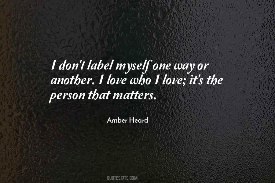 Amber Heard Quotes #311065