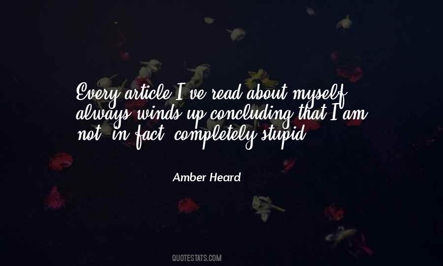 Amber Heard Quotes #324379