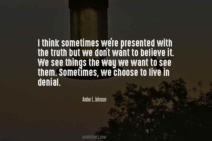 Amber L. Johnson Quotes #1283179