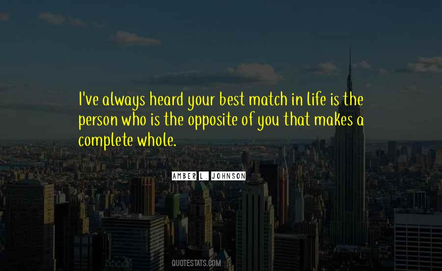 Amber L. Johnson Quotes #1753688