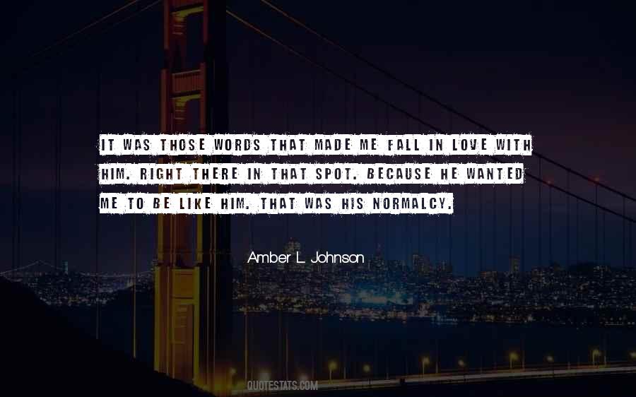 Amber L. Johnson Quotes #393571