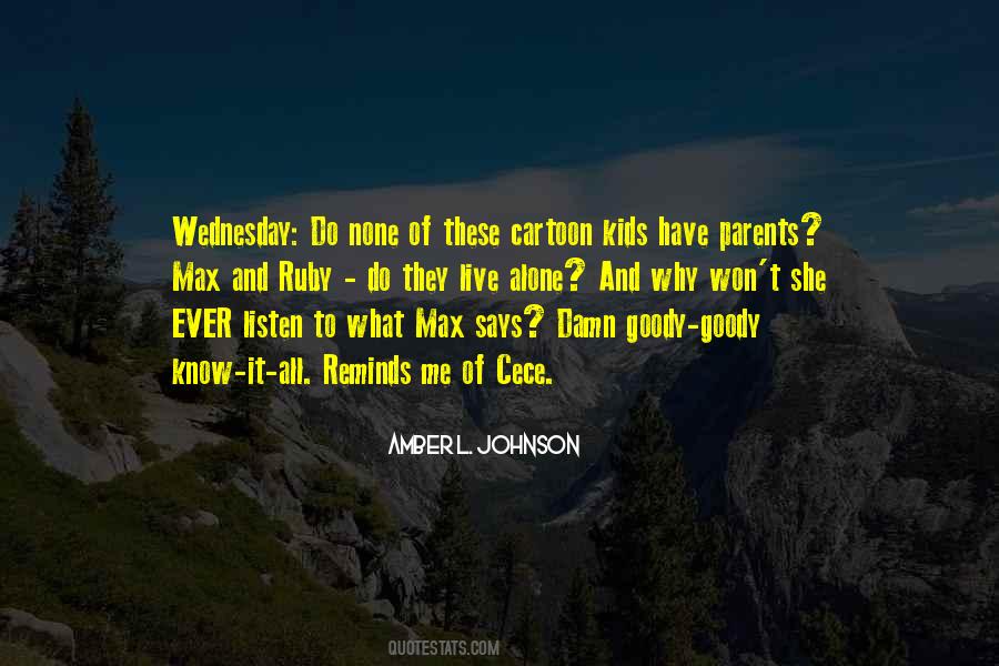 Amber L. Johnson Quotes #669612