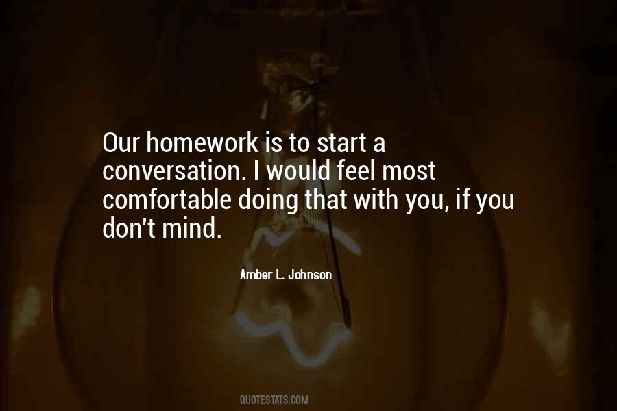Amber L. Johnson Quotes #93363