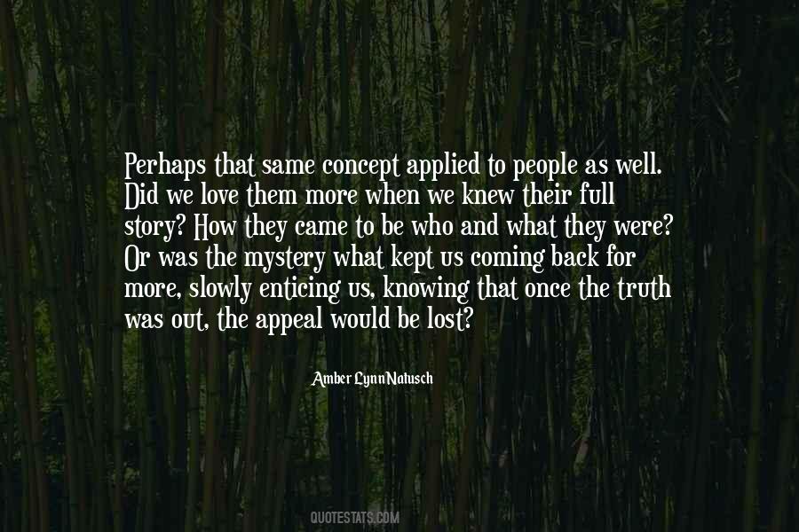 Amber Lynn Natusch Quotes #294