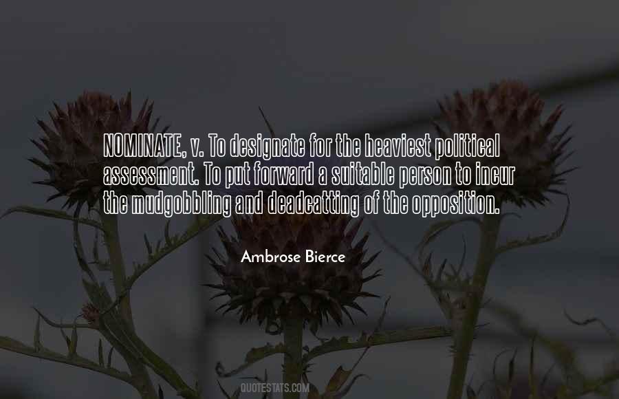 Ambrose Bierce Quotes #347009