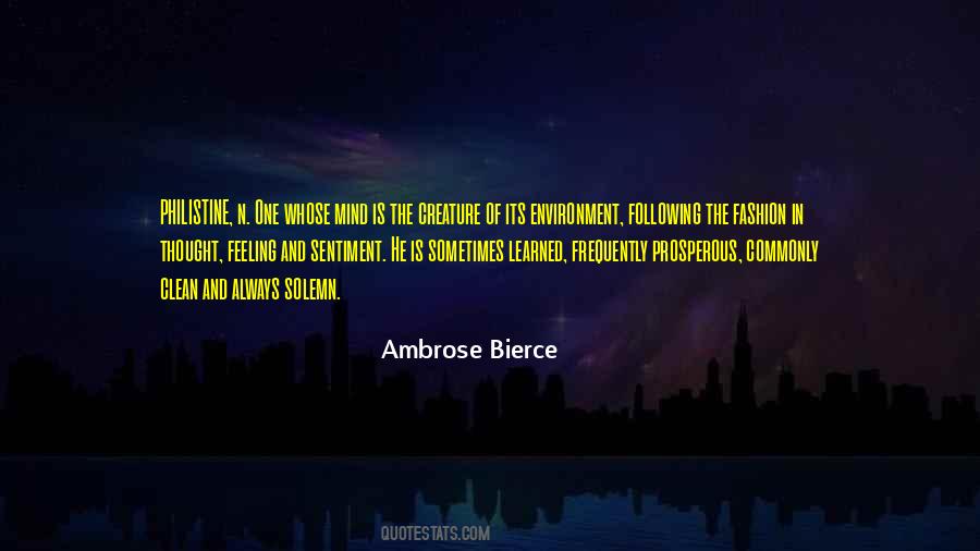 Ambrose Bierce Quotes #377328