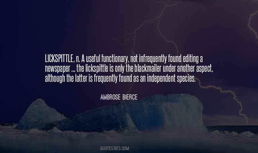 Ambrose Bierce Quotes #472167