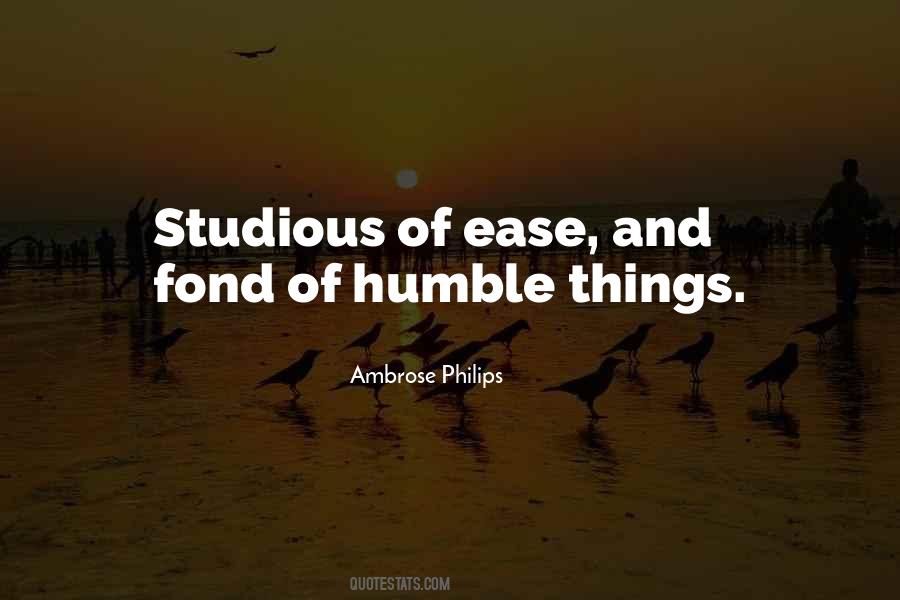 Ambrose Philips Quotes #198556