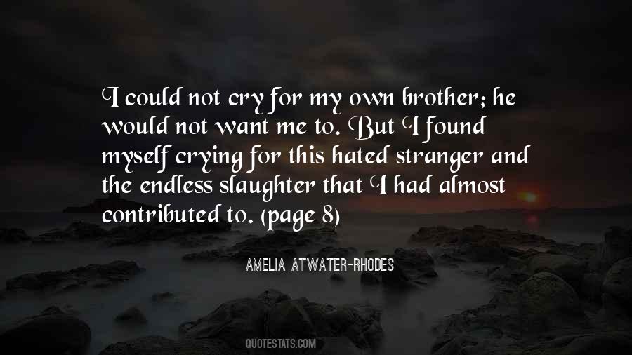 Amelia Atwater-Rhodes Quotes #1344096