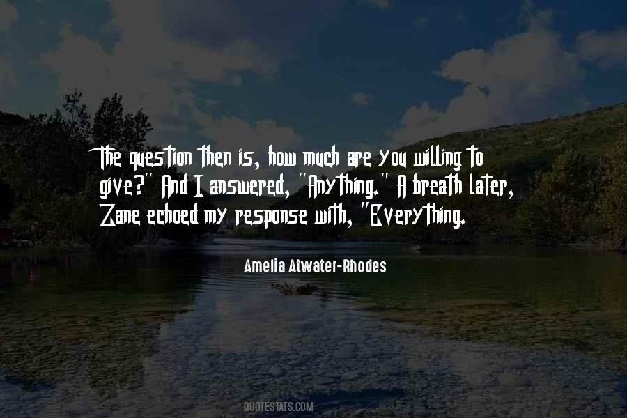 Amelia Atwater-Rhodes Quotes #150848