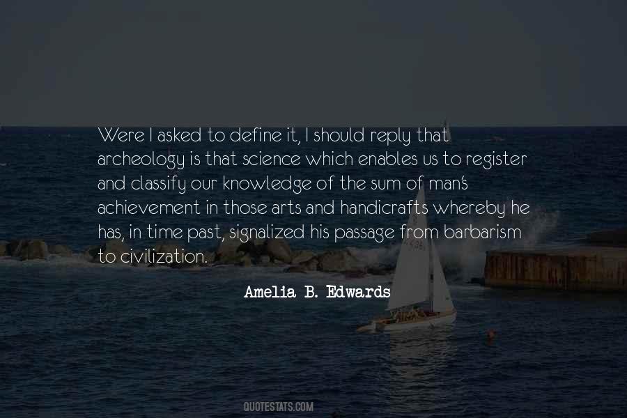 Amelia B. Edwards Quotes #1439293