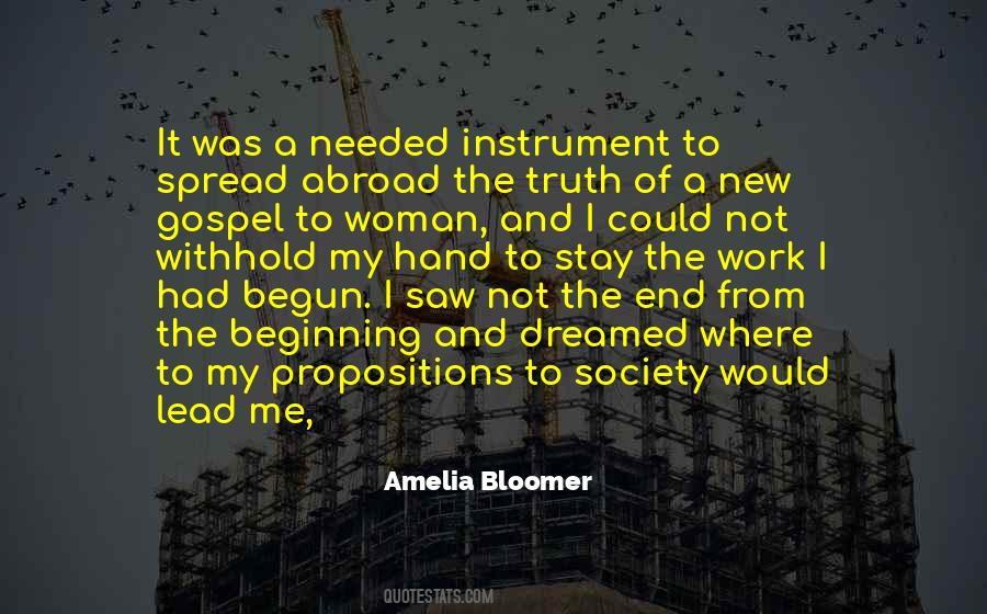 Amelia Bloomer Quotes #404357