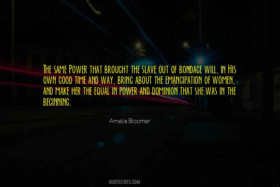 Amelia Bloomer Quotes #904089