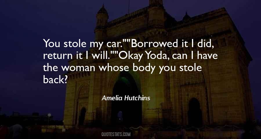 Amelia Hutchins Quotes #1439657