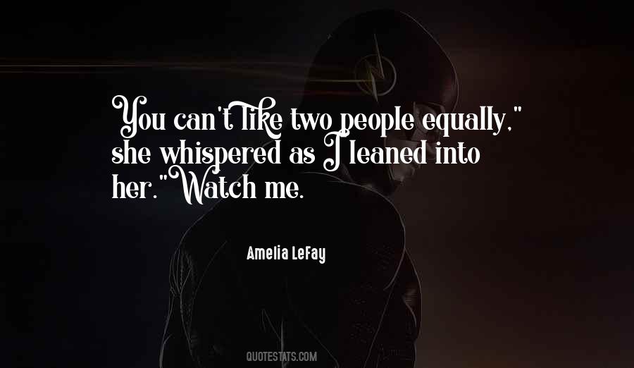 Amelia LeFay Quotes #1185270