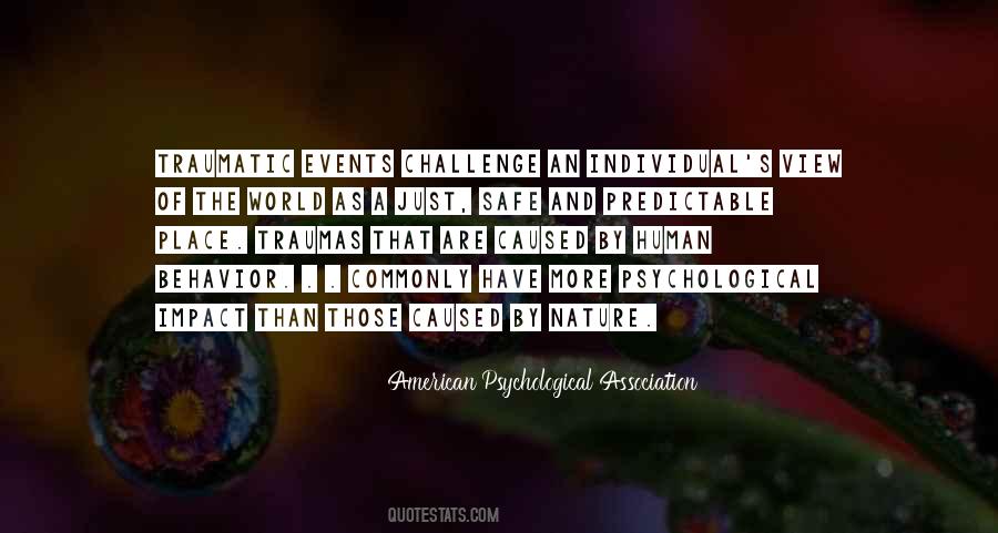 American Psychological Association Quotes #618811
