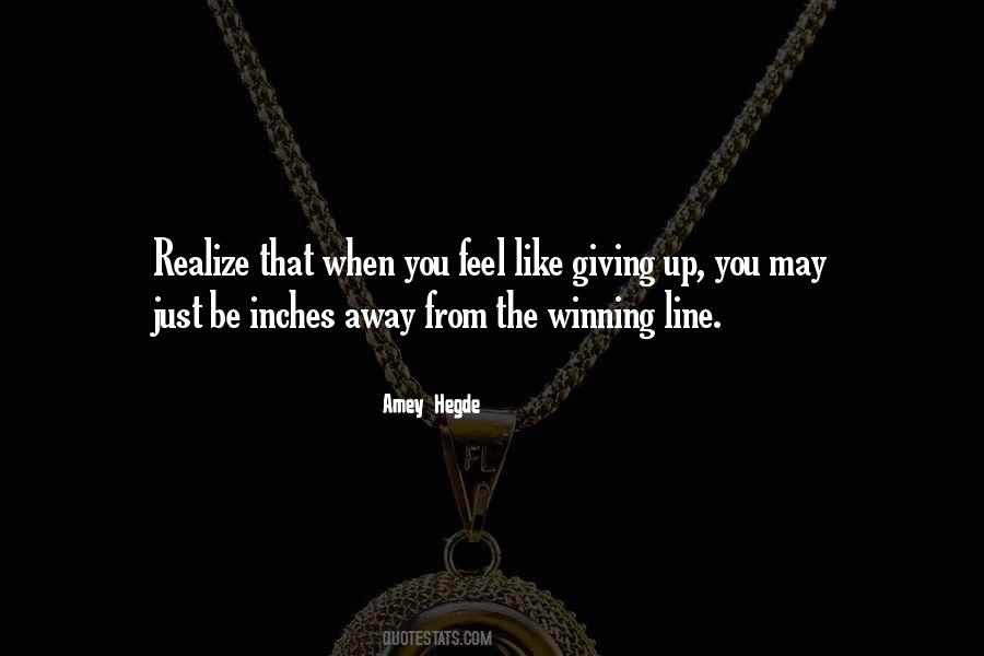 Amey Hegde Quotes #882955