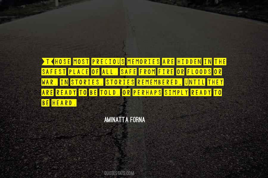 Aminatta Forna Quotes #407546