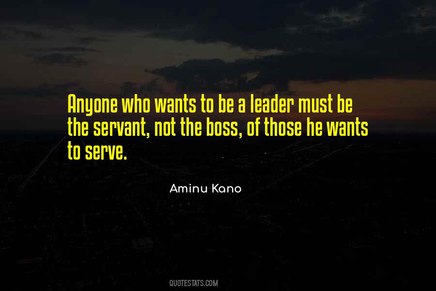 Aminu Kano Quotes #787930