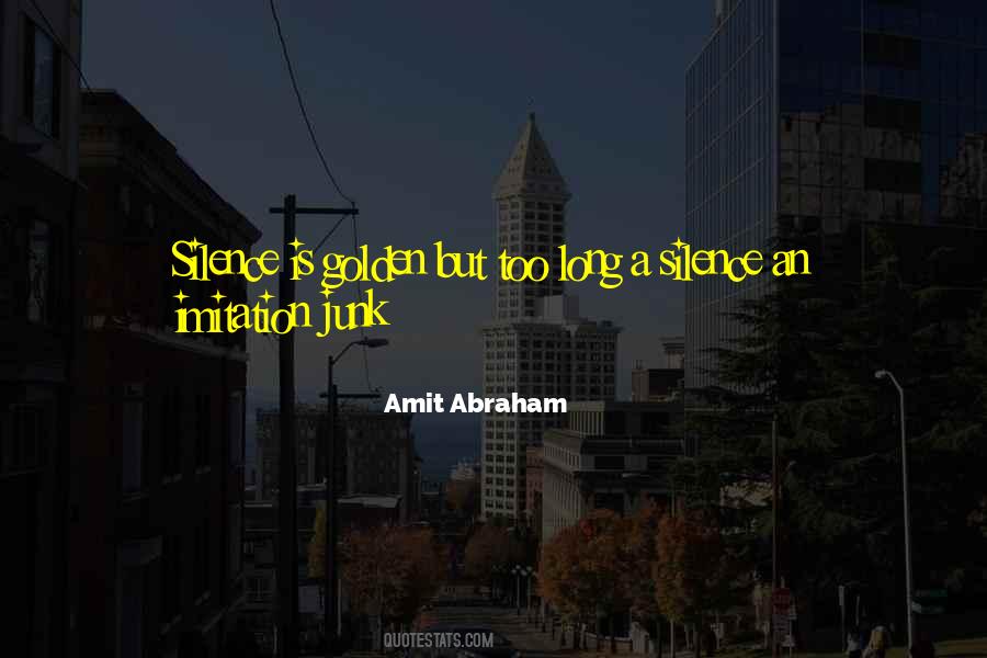 Amit Abraham Quotes #1657290