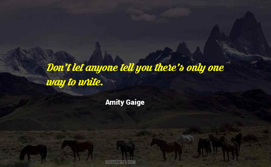 Amity Gaige Quotes #270386