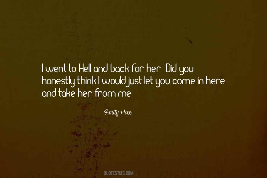 Amity Hope Quotes #286556