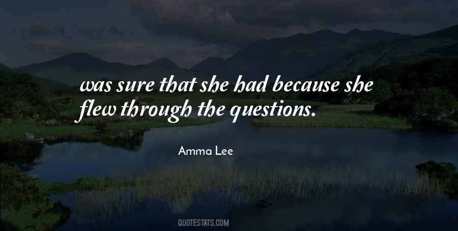 Amma Lee Quotes #701158
