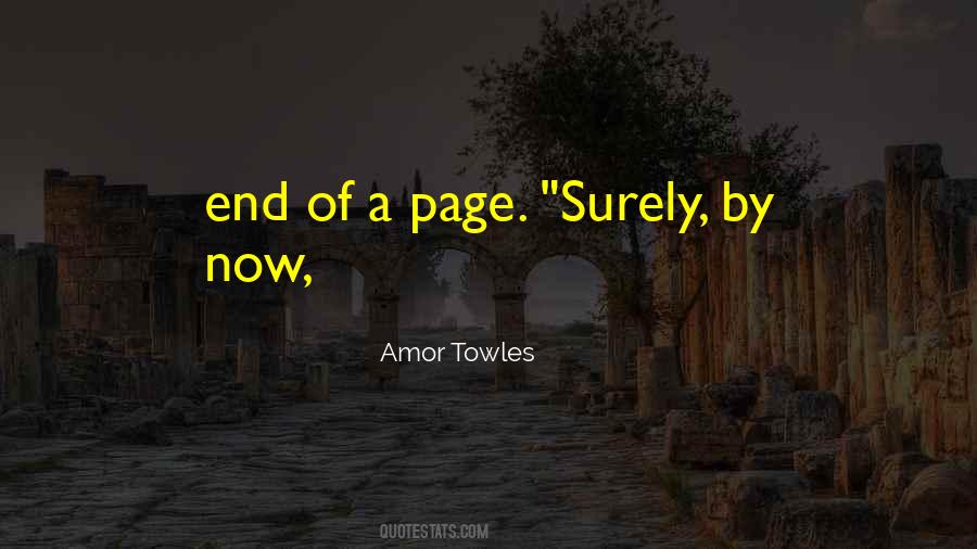 Amor Towles Quotes #1263745