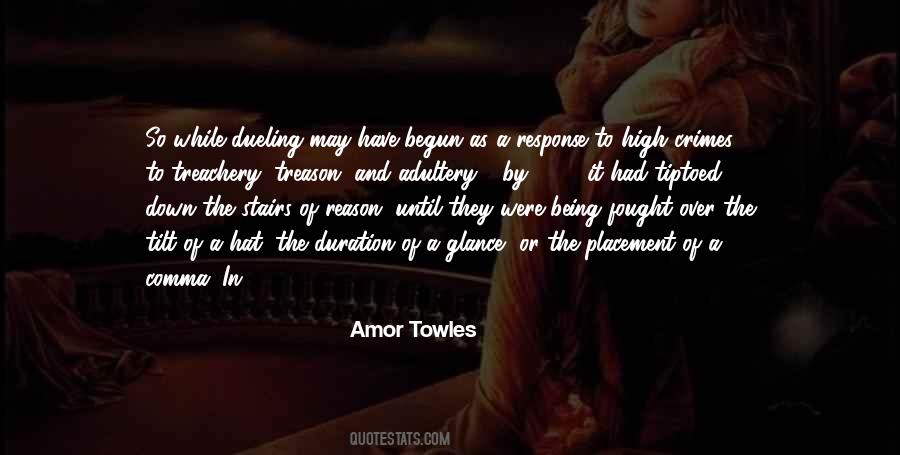 Amor Towles Quotes #465908