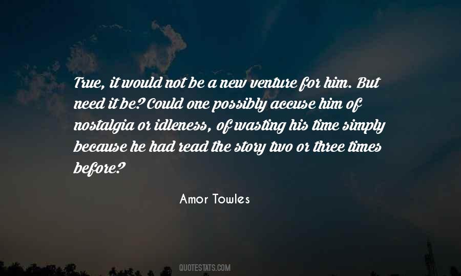 Amor Towles Quotes #67484