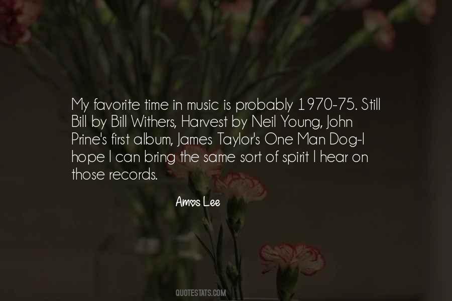 Amos Lee Quotes #580134