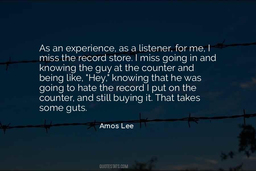 Amos Lee Quotes #768950