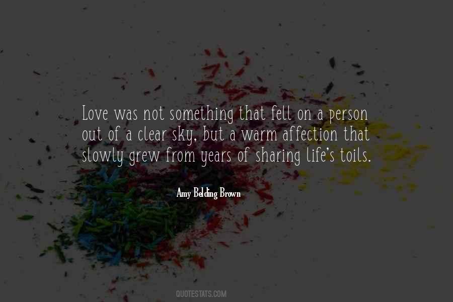 Amy Belding Brown Quotes #852858