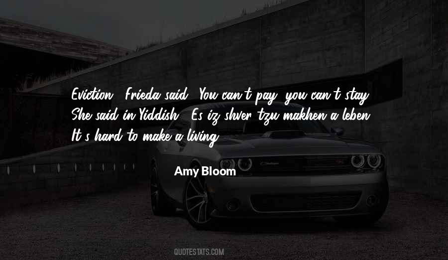 Amy Bloom Quotes #1073153