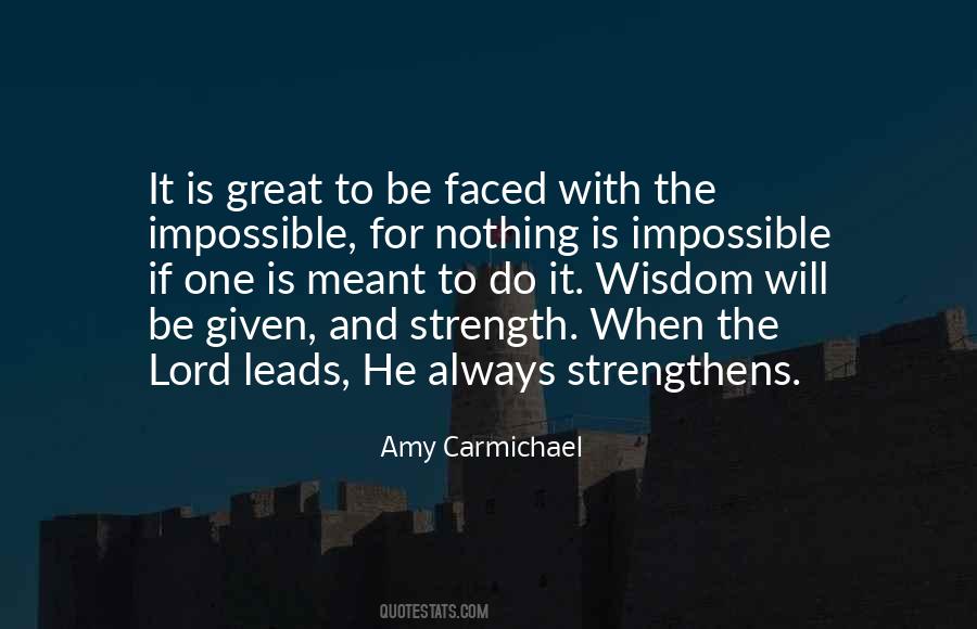 Amy Carmichael Quotes #1246439