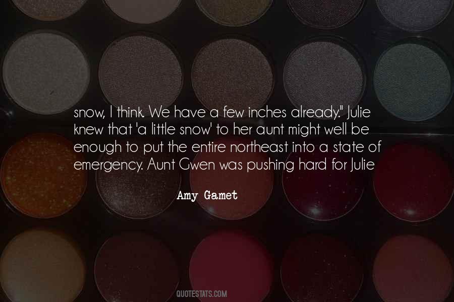 Amy Gamet Quotes #1636816