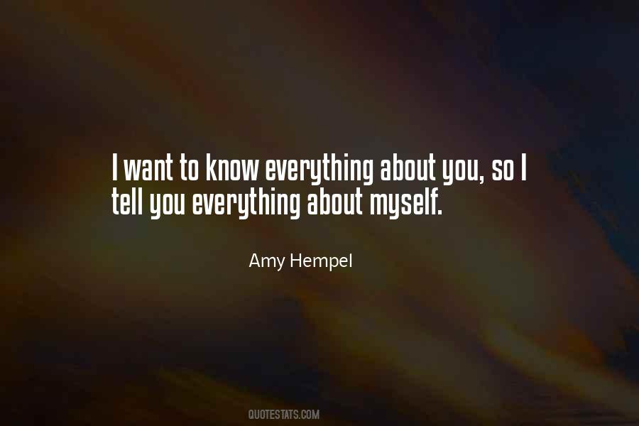 Amy Hempel Quotes #1480959