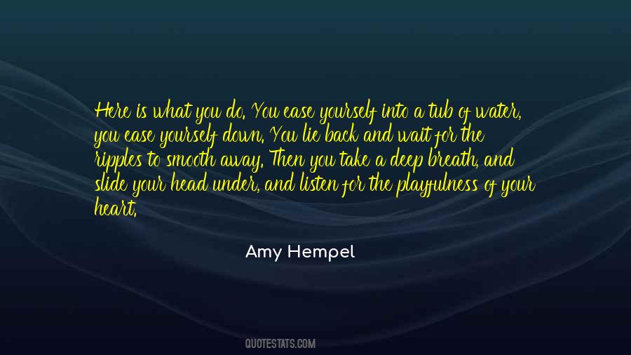 Amy Hempel Quotes #1856478